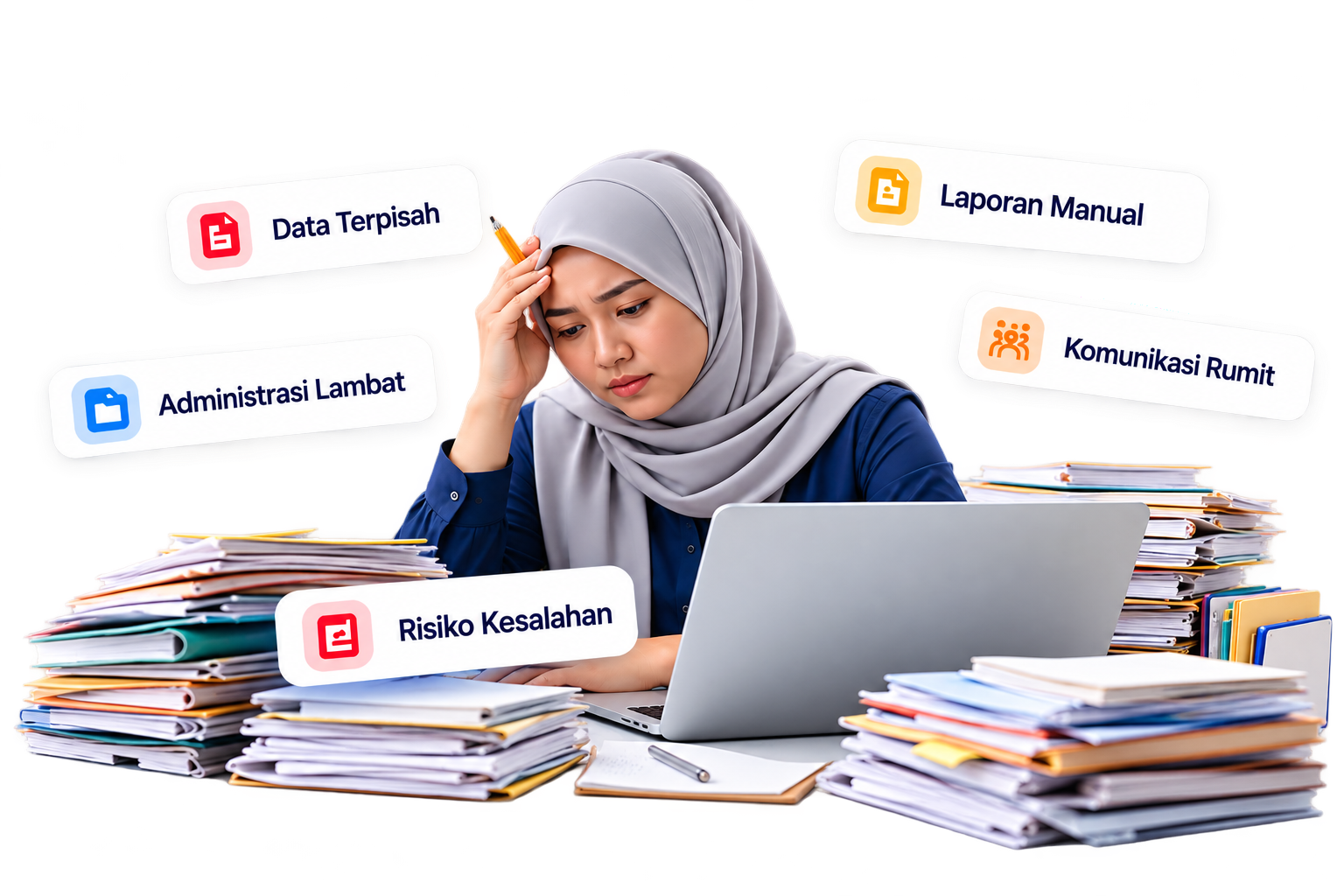 Staf Administrasi Sekolah Kewalahan Mengelola Data Manual